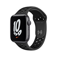 Apple Watch Nike SE GPS 44MM Uzay Grisi Alüminyum Kasa Antrasit/Siyah Nike Spor Kordon