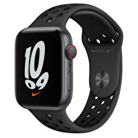 Apple Watch Nike SE GPS  44MM Uzay Grisi Alüminyum Kasa Antrasit/Siyah Nike Spor Kordon