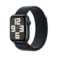 Apple Watch Se Gps 44mm Gece Yarısı Alüminyum Kasa ve Gece Yarısı Sport Loop
