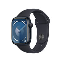 Apple Watch Series 9 Gps 41mm M/L Gece Yarısı Alüminyum Kasa ve Gece Yarısı Sport Band