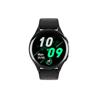 Ttec 2SW06 Tempus Pro 36 mm AMOLED Ekranlı Yuvarlak Alüminyum Kasa Siyah Akıllı Saat
