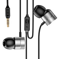 Baseus Encok Wire H04 3.5mm Mikrofonlu Kulak İçi Kulaklık Kırmızı