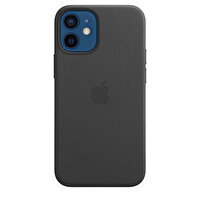 Apple MHKA3ZM/A iPhone 12 Mini Uyumlu MagSafe Özellikli Deri Kılıf Siyah