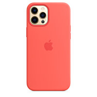 Apple iPhone 12 Pro Max MagSafe Özellikli Pembe Greyfurt Silikon Kılıf MHL93ZM/A