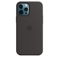 Apple iPhone 12 Pro Max MagSafe Özellikli Siyah Silikon Kılıf MHLG3ZM/A