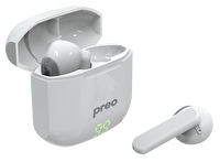 Preo MS36 Dokunmatik Kontrol Led Güç Göstergeli Bluetooth 5.1 Tws Gerçek Kablosuz Kulaklık Beyaz