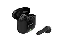 Preo MS36 Dokunmatik Kontrol Led Güç Göstergeli Bluetooth 5.1 Tws Gerçek Kablosuz Kulaklık Siyah