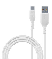 Cellular Line USB Cable SC USBDATACSCUSBCW Huawei SuperCharge Özellikli USB-C Şarj Ve 480 Mbps Data Kablosu 1.2M Beyaz