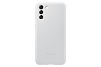 Samsung Galaxy S21+ Silikon Telefon Kılıfı Açık Gri