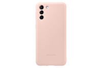 Samsung Galaxy S21+ Silikon Telefon Kılıfı Pembe