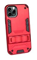 Preo iPhone 11 Armour Body Case Telefon Kılıfı Kırmızı