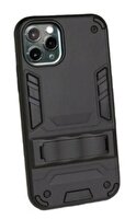 Preo iPhone 12/12 Pro Armour Body Case Telefon Kılıfı Siyah