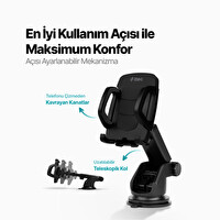 Ttec FlexGrip Comfort Araç İçi Telefon Tutucu