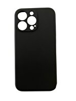 Preo iPhone 13 Pro Max Nano Silikon Telefon Kılıfı Siyah