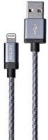 Philips DLC2508N/97 MFI USB Lightning Şarj Kablosu 1.2M Gri Siyah