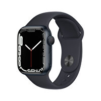 Apple Watch Series 7 GPS  41MM Mavi Alüminyum Kasa Koyu Abis Spor Kordon