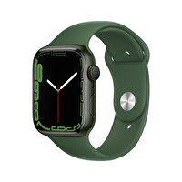 Apple Watch Series 7 GPS  45MM Yeşil Alüminyum Kasa    Yonca Spor Kordon