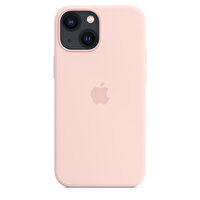 Apple MM203ZM/A iPhone 13 Mini Uyumlu MagSafe Özellikli Silikon Kılıf Puslu Pembe