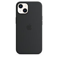 Apple MM2A3ZM/A iPhone 13 Uyumlu MagSafe Özellikli Silikon Kılıf Gece Yarısı