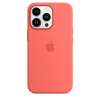 Apple MM2E3ZM/A iPhone13 Pro Uyumlu MagSafe Özellikli Silikon Kılıf Pembe Pomelo