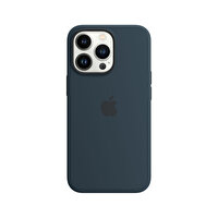 Apple MM2J3ZM/A iPhone 13 Pro Uyumlu MagSafe Özellikli Silikon Kılıf Koyu Abis