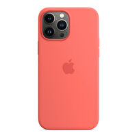 Apple MM2N3ZM/A iPhone 13 Pro Max Uyumlu MagSafe Özellikli Silikon Kılıf Pembe Pomelo