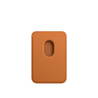 Apple MM0Q3ZM/A iPhone için MagSafe Özellikli Deri Cüzdan Kızıl Kahverengi