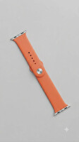 Preo Watch Band 38-40-41mm Uyumlu Silikon Akıılı Saat Kayışı Turuncu