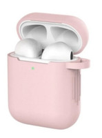 Preo Airpods Seri 1/2 Uyumlu Pembe Taşıma Koruma Kılıfı