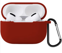 Preo Airpods Pro Uyumlu Kırmızı Taşıma Koruma Kılıfı