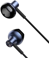 Baseus Encok Wire H19 3.5mm Kulak İçi Mikrofonlu Siyah Kulaklık