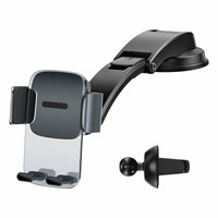 Baseus Easy Control Clamp Air Vent Torpido Araç İçi Siyah Telefon Tutucu 