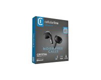 Cellular Line Crystal 4 BTCRYSTATTWSK Mikrofonlu Enc Özellikli Tws Siyah Kulaklık