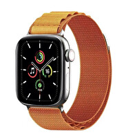 Preo Ultra Chain Watch Band 42 44 45 49MM Turuncu Akıllı Saat Kordonu