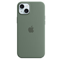 Apple Mt183zm/A İPhone 15 Plus Magsafe Özellikli Selvi Silikon Kılıf
