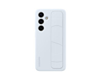Samsung Galaxy S24 Kordonlu & Standlı Buz Mavisi Silikon Kılıf  