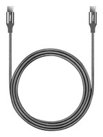 TTEC Alumicable USB-C/USB-C 150CM 100W PD/QC Hızlı Şarj/Data Kablosu Uzay Grisi