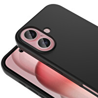 Kivi Magsafe IP 16 Siyah Silikon Kapak