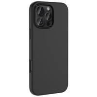 Zore Kivi Magsafe iPhone 16 Pro Siyah Silikon Kapak
