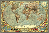 Anatolian Dünya Haritası Puzzle 3935