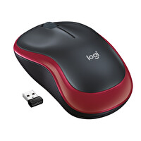 LOGITECH M185 KABLOSUZ MOUSE KIRMIZI (OUTLET)