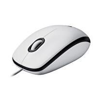 LOGITECH M100 KABLOLU MOUSE BEYAZ (OUTLET)