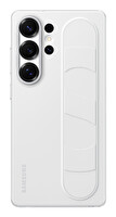 SAMSUNG GALAXY S25 ULTRA STANDLI KORDONLU KILIF BEYAZ (OUTLET)