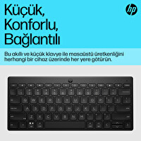 HP 350 Kompakt Birden Fazla Cihazda Kullanılabilen Bluetooth Klavye 692S8AA (OUTLET)