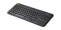 LOGITECH K400+ KABLOSUZ TV KLAVYESI SIYA (OUTLET)
