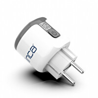 INCA IWA-283 16A AKIM KORUMALI AKILLI PRIZ BLUETOOTH+WIFI UYGULAMALI SES KONTROLÜ VE ENERJI KULLANIM GÖSTERIMI (OUTLET)