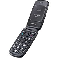 Panasonic KX-TU550EXB Katlanabilir Renkli Ekran 4G Tuşlu Siyah Cep Telefonu