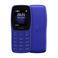Nokia 105 Classic Tuşlu Mavi Cep Telefonu (Nokia Türkiye Distribütör Garantili)