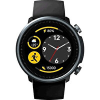 Mibro Watch A1 1.3" HD Ekran 5 ATM Su Geçirmez İnce Metal Kasa Siyah Akıllı Saat