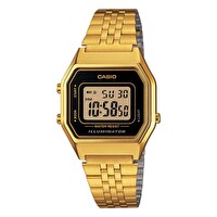 Casio LA680WGA-1DF Retro Gold Dijital Kadın Kol Saati